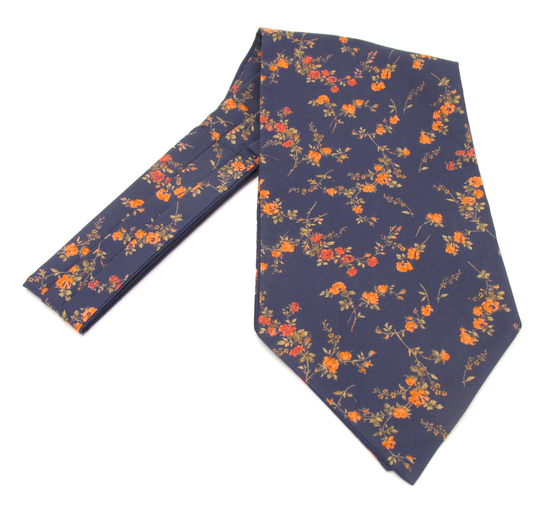 Elizabeth Cotton Cravat Made with Liberty Fabric 