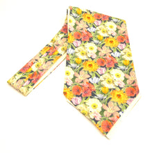 Melody Blooms Cotton Cravat Made with Liberty Fabric