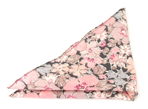 Gemma Cotton Pocket Square Made with Liberty Fabric