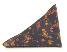 Elizabeth Cotton Pocket Square Made with Liberty Fabric 
