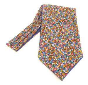 Dazzle Cotton Cravat Made with Liberty Fabric 