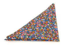 Dazzle Cotton Pocket Square Made with Liberty Fabric 