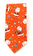 Gift Giving Santa Red Christmas Tie by Van Buck