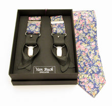 Tatum Tie & Trouser Braces Made with Liberty Fabric 