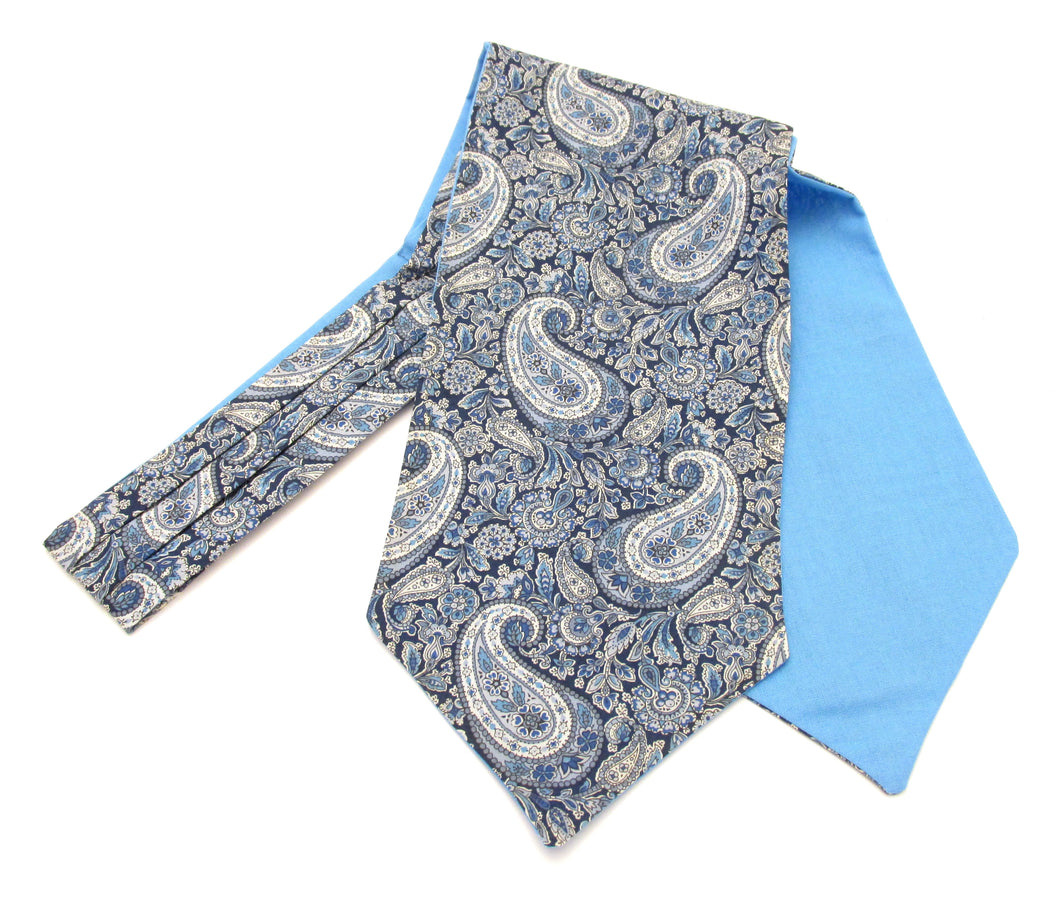 Lee Manor Cotton Cravat Made with Liberty Fabric 