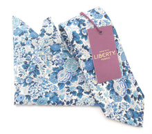 Elysian Day Cotton Tie & Pocket Square Made with Liberty Fabric