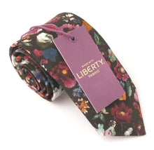 Floral Edit Mulberry Cotton Tie Made with Liberty Fabric