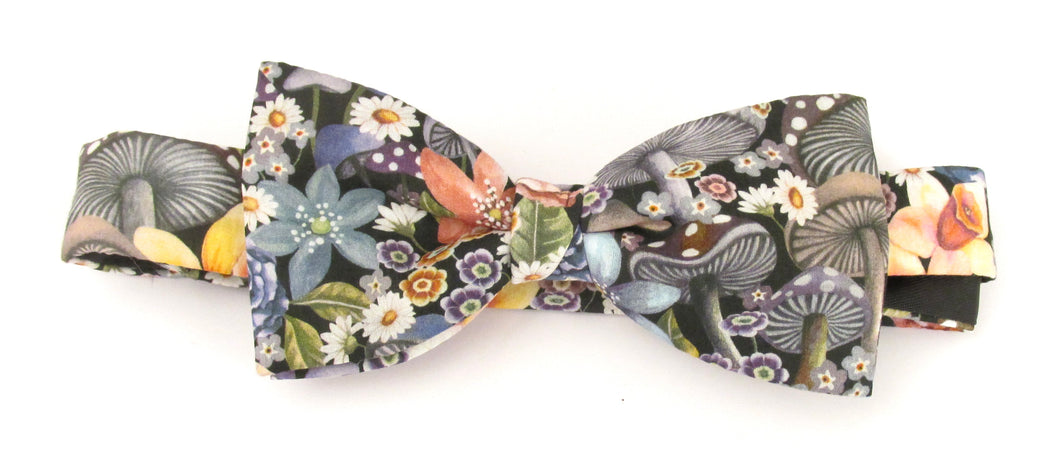 Curious Land Bow Tie Made with Liberty Fabric 