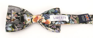Curious Land Bow Tie Made with Liberty Fabric