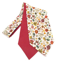 Floral Edit Ivory Cotton Cravat Made with Liberty Fabric