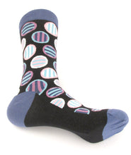 Van Buck Limited Edition Blue Circle Stripe Socks