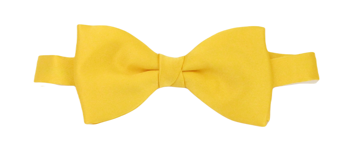 Sunflower Yellow Bow Tie by Van Buck | Wedding Bow Tie | Yellow Bow Tie ...