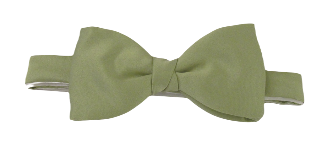 Olive Green Bow Tie by Van Buck 