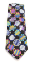 Van Buck Limited Edition Multicoloured Circle Silk Tie