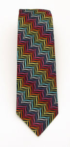 Van Buck Limited Edition Herringbone Silk Tie & Socks Gift Set