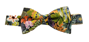 Jungle Bow Tie Made with Liberty Fabric