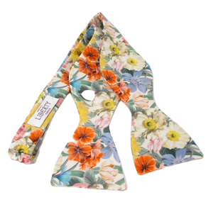 Meadow Melody Self Tie Bow Tie Made with Liberty Fabric