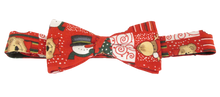 Reindeer & Snowman Christmas Bow Tie by Van Buck
