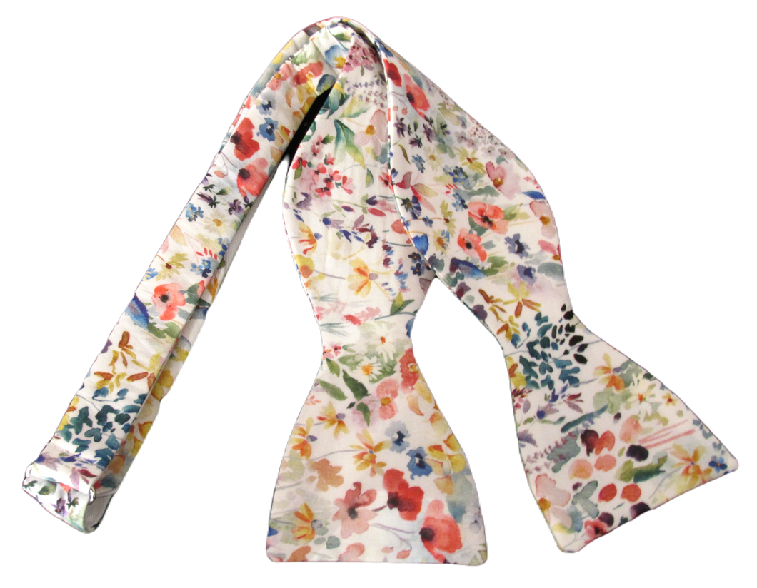 Felda Multi Self Tie Bow Tie Made with Liberty Fabric