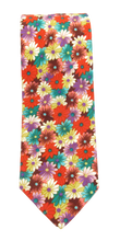 Floral Daisy Cotton Tie by Van Buck