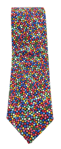 Colourful Spots Cotton Tie by Van Buck