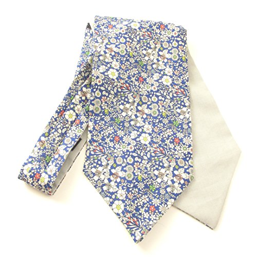 Junes Meadow Cotton Cravat Made with Liberty Fabric
