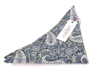 Lee Manor Cotton Pocket Square Made with Liberty Fabric