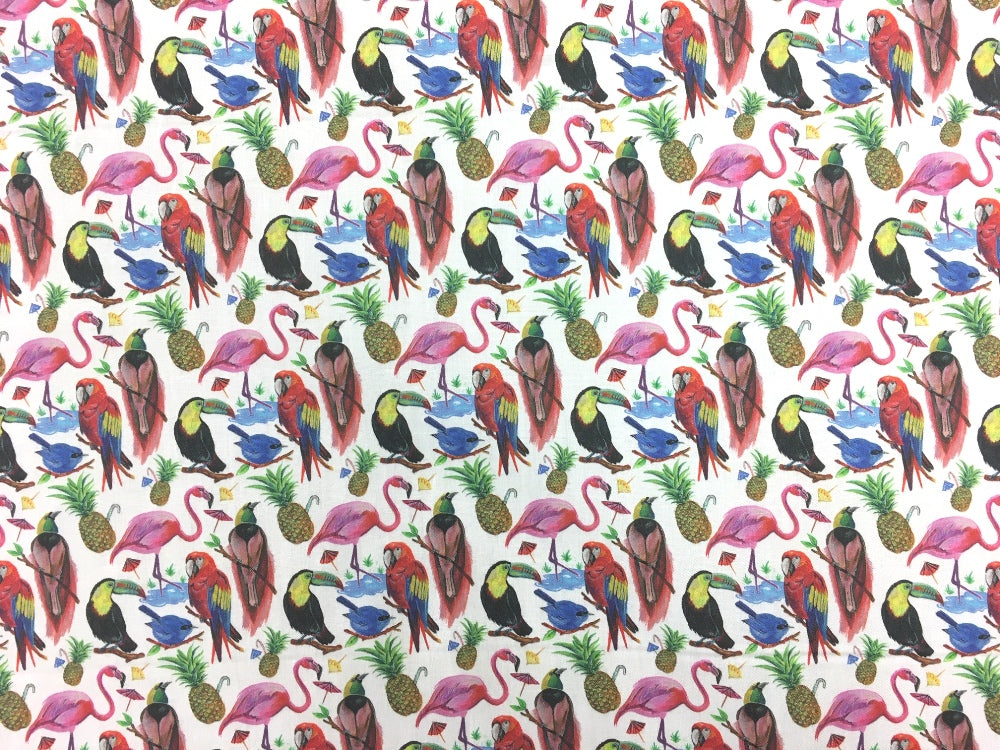 Birds of Paradise Liberty Fabric