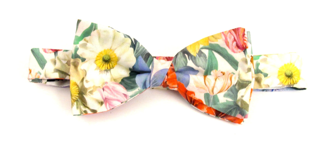 Meadow Melody Bow Tie Made with Liberty Fabric