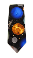 Galactic Solar System Cotton Tie by Van Buck