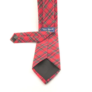 Royal Stewart Tartan Tie by Van Buck