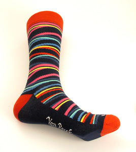 Van Buck Limited Edition Multi-Coloured Stripe Socks