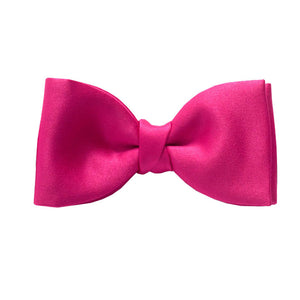 Cerise Pink Bow Tie by Van Buck