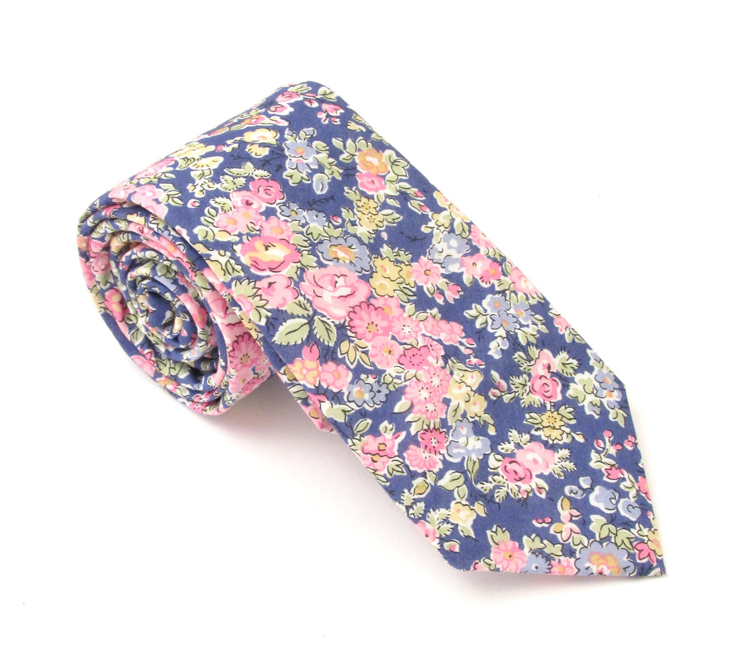 Tatum Cotton Tie Made with Liberty Fabric