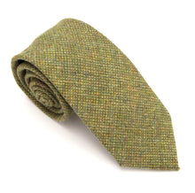 Green Woodland Wool Tie by Van Buck