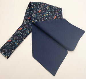 Berry’s Garden Cotton Cravat Made with Liberty Fabric