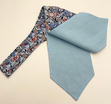 Bordeaux Cotton Cravat Made with Liberty Fabric