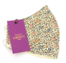 Katie & Millie Tan  Face Covering / Mask Made with Liberty Fabric