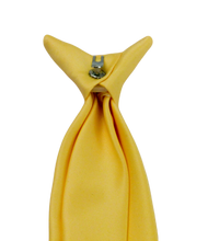 Sunflower Yellow Clip on Tie by Van Buck