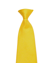 Sunflower Yellow Clip on Tie by Van Buck