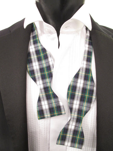 Dress Gordon Tartan Self-Tie Bow Tie by Van Buck